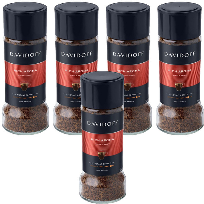다비도프 리치 아로마 원두커피믹스, 100g, 1개입, 5개