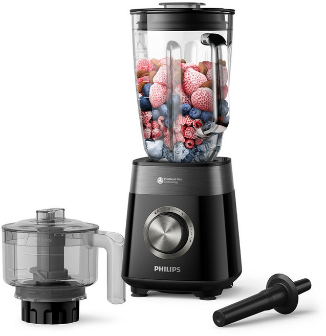 필립스 프로파워 블렌더 5000 시리즈 다지기 구성 블랙, HR3032/00