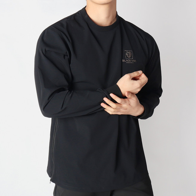 BLACK YAK WORK WEAR 男士梭織大學T恤