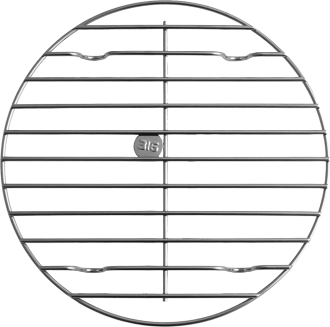 Linox 廚之坊 316不鏽鋼蒸架, 24cm, 1個
