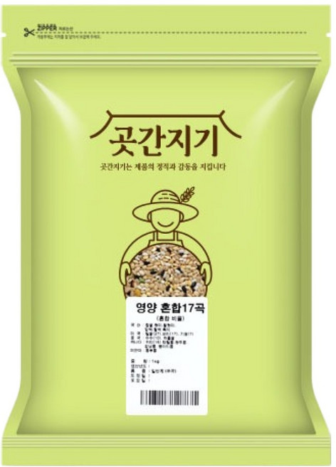 곳간지기 영양 혼합 17곡, 1kg, 1개