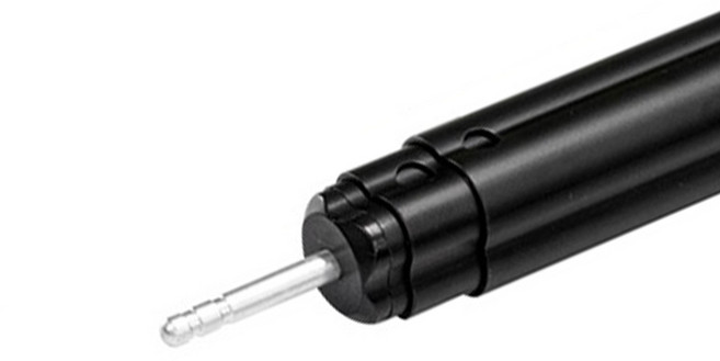 로티캠프 듀랄루민 슬라이드 텐트 타프 폴대 블랙, 1개