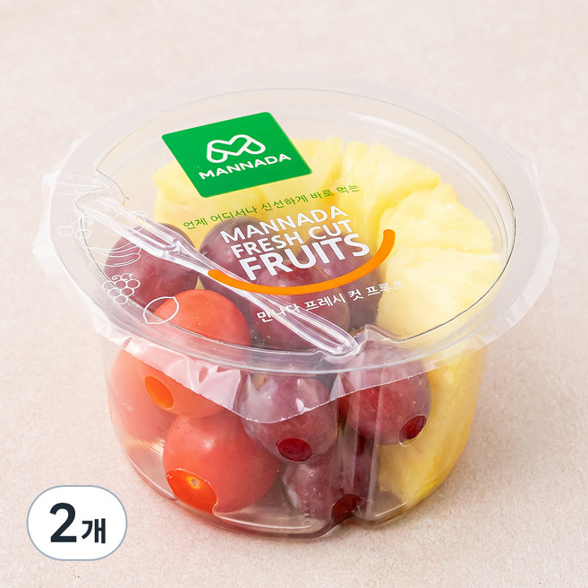 만나 프레시 믹스 파인 포도 방울, 250g, 1개입, 2개