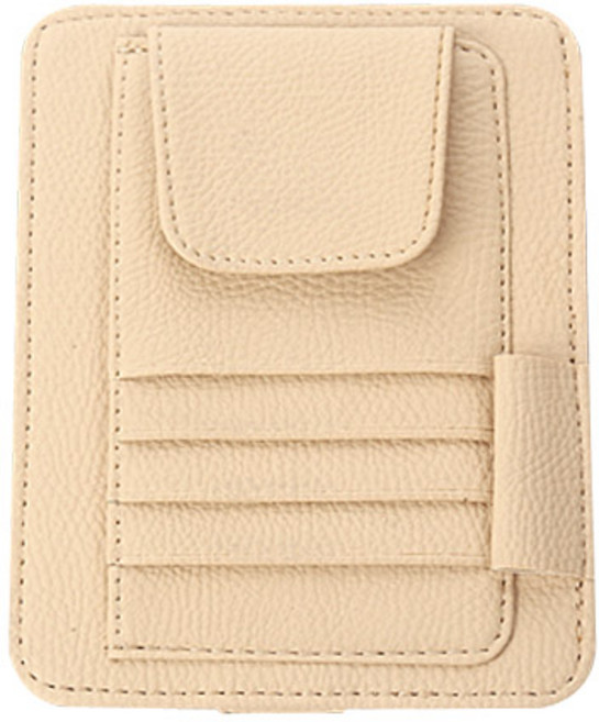 카템 클래식 썬바이저 카드 포켓, 베이지, 1개