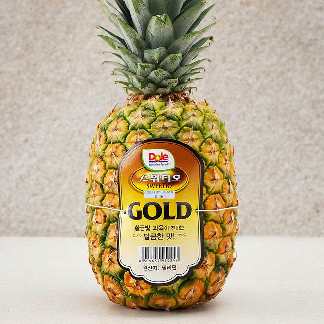 돌 스위티오 골드 파인애플, 1.5kg, 1개