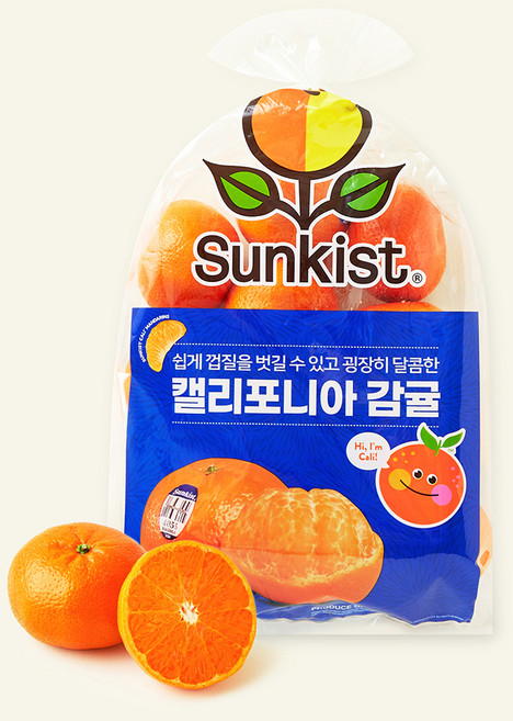 썬키스트 캘리포니아 감귤 만다린, 1kg, 1개