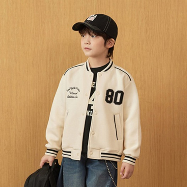 스파오키즈 아동용 바시티 재킷