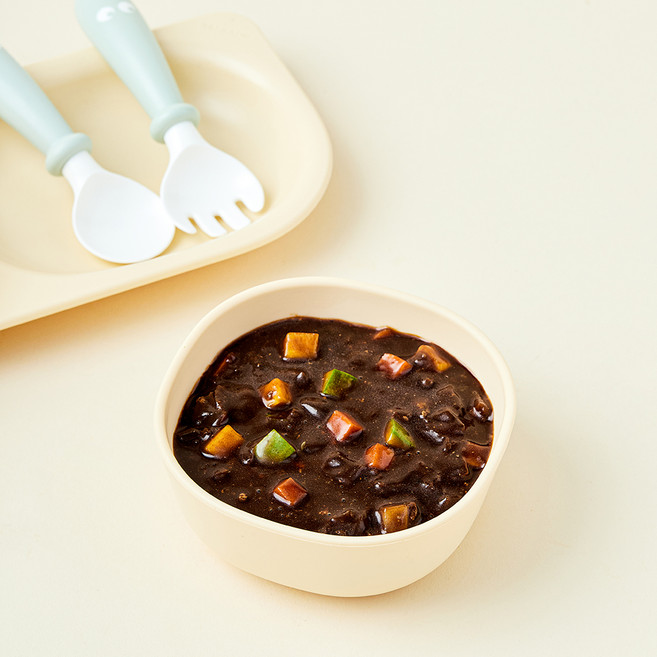 킨더가든 한우 야채 짜장, 130g, 1개