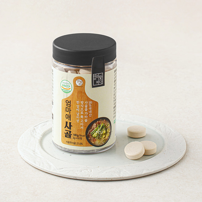 엄마애 사골 60알, 180g, 1개