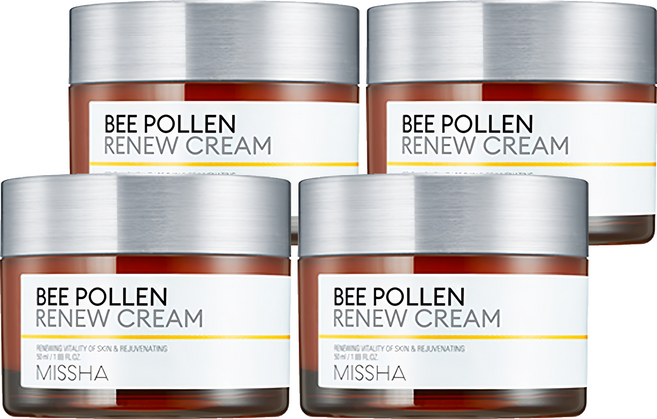 미샤 비폴렌 리뉴 크림, 50ml, 4개