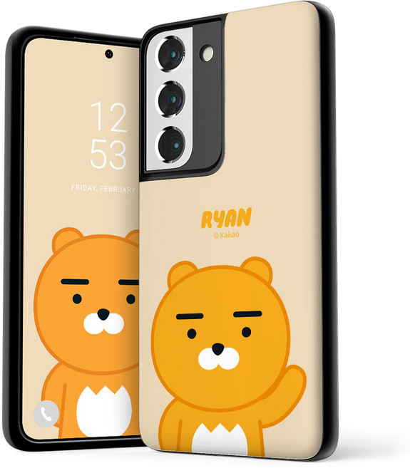 카카오프렌즈 마그네틱 도어 범퍼 휴대폰 케이스