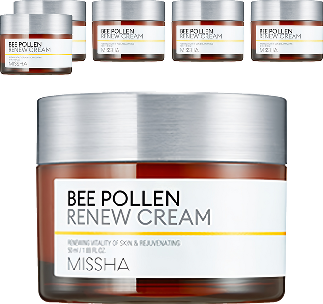 미샤 비폴렌 리뉴 크림, 50ml, 6개