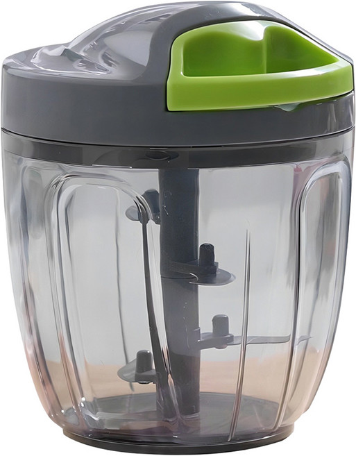 이너홈 대용량 5중 날 미니 차퍼, 그린, 1개