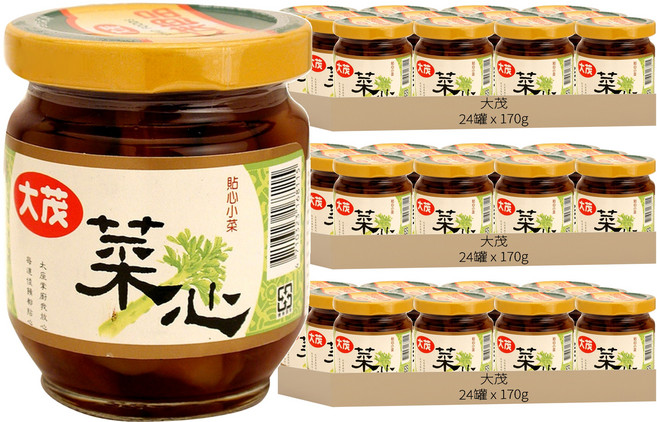 大茂 菜心, 170g, 72罐