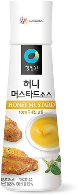 청정원 허니 머스타드 소스, 320g, 1개