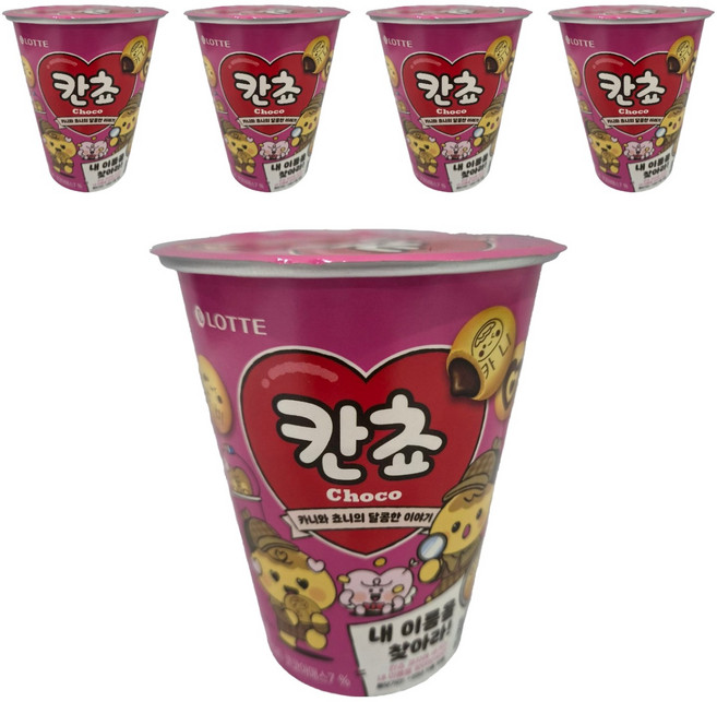 LOTTE 樂天 Kanchoco 杯, 88g, 5個