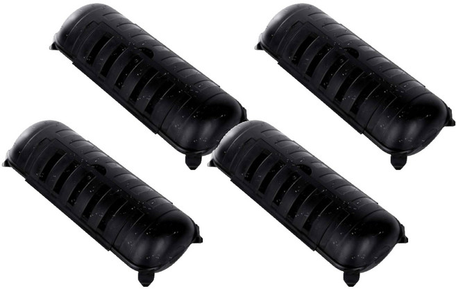 원스탑 방수 방진 멀티케이스 대형, 블랙, 4개