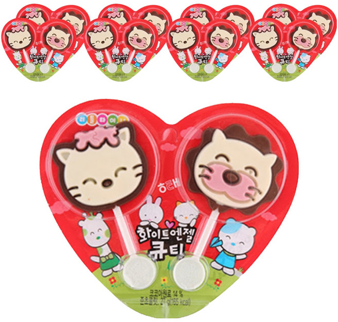 해태제과 화이트엔젤큐티, 27g, 9개