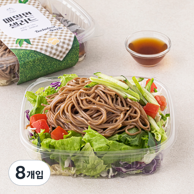 세끼판다 메밀면 샐러드, 265g, 8개입