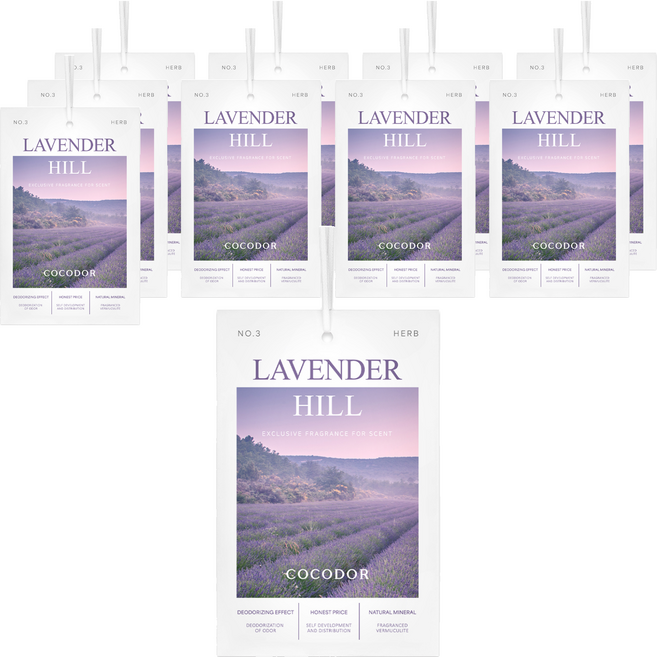 코코도르 퍼퓸 샤쉐, 20g, 10개, 라벤더 힐