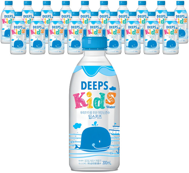 딥스 키즈 해양심층수, 300ml, 20개