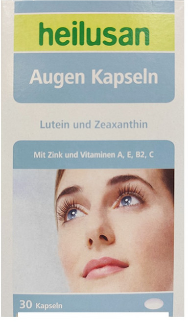 heilusan 好立善 EUREYE葉黃素複方軟膠囊, 30顆, 1盒
