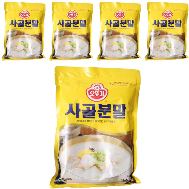 OTOKI 不倒翁 牛骨湯粉調理包, 500g, 5包