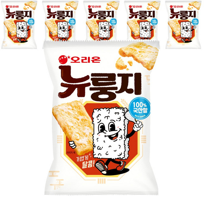 오리온 뉴룽지, 75g, 6개