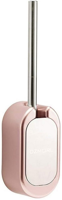 Dzmorl 無痕壁掛馬桶刷 + 收納盒 304不鏽鋼刷柄 ABS外盒, 玫瑰金, 1組
