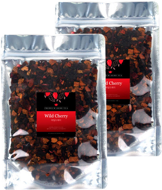 아름드레 블렌딩 허브차 와일드체리, 1개입, 2개, 60g