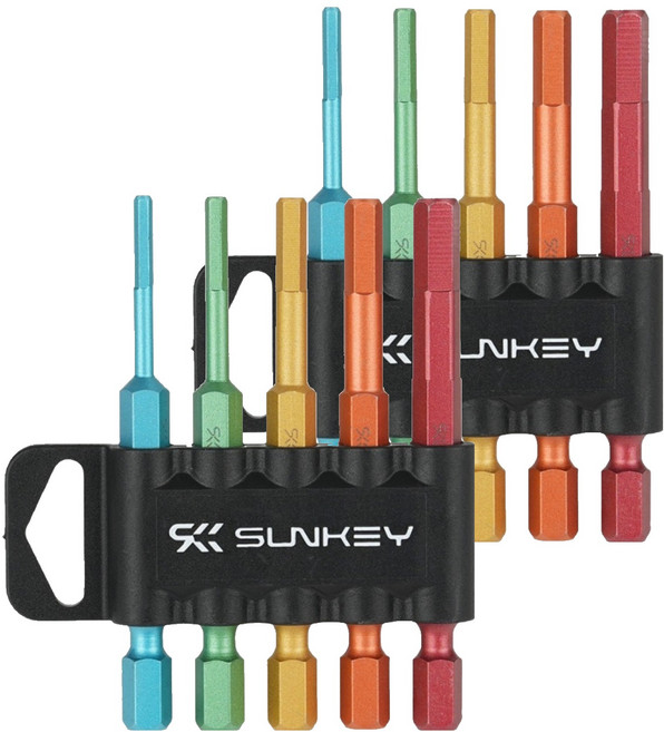 썬키 육각비트 세트 컬러 SHB-75CS, 2세트