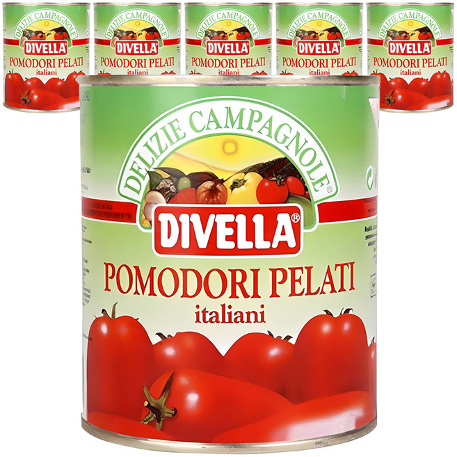 디벨라 홀토마토 통조림, 800g, 6개