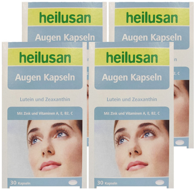 heilusan 好立善 EUREYE葉黃素複方軟膠囊, 30顆, 4盒