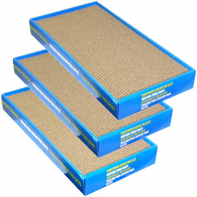 할로 평판형 스크래쳐, 혼합색상, 3개