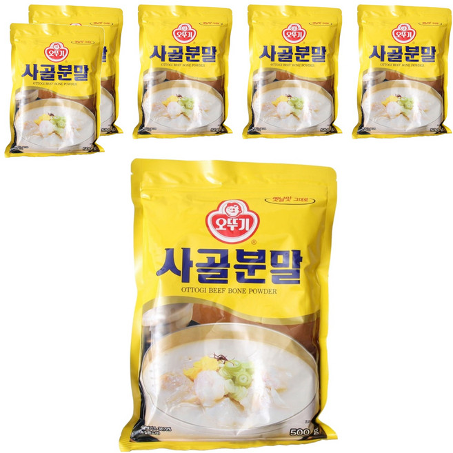 OTOKI 不倒翁 牛骨湯粉調理包, 500g, 6包