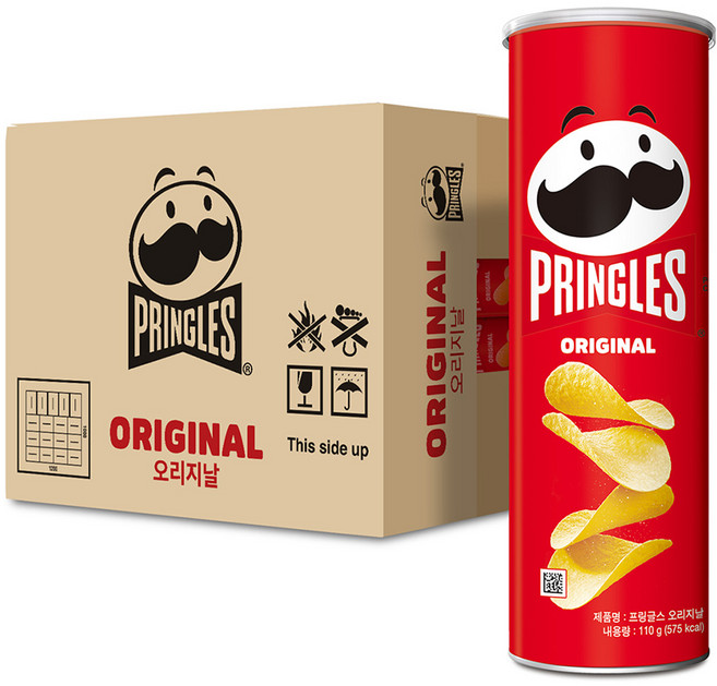 프링글스 오리지날, 110g, 12개