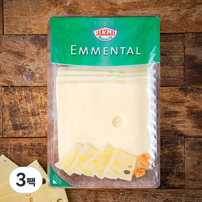 제르미 에멘탈 슬라이스, 150g, 1개입, 3개