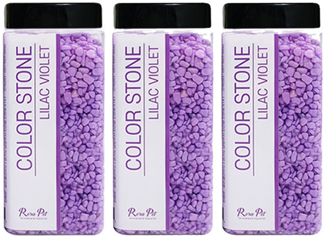 로라펫 컬러스톤 750g, 라일락바이올렛, 3개