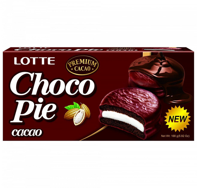 LOTTE 樂天 黑巧克派 6顆