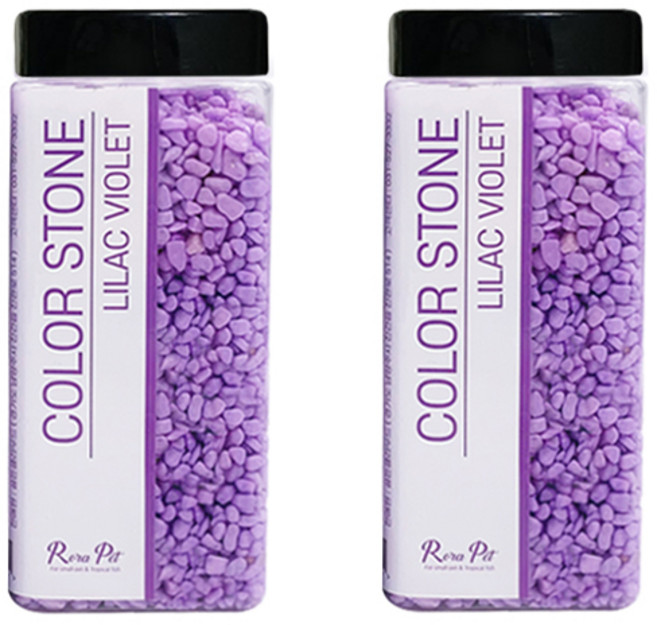 로라펫 컬러스톤 750g, 라일락바이올렛, 2개
