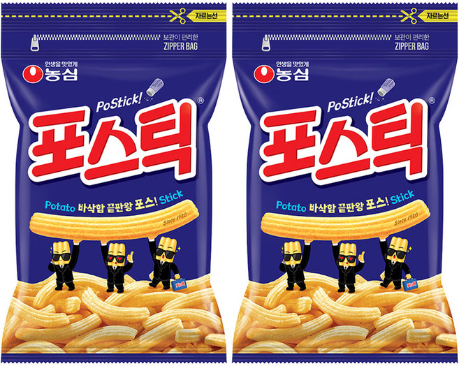 포스틱 과자, 280g, 2개