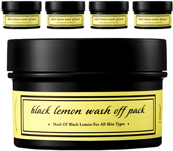 에템 블랙레몬 워시오프 팩 100ml, 1개입, 5개