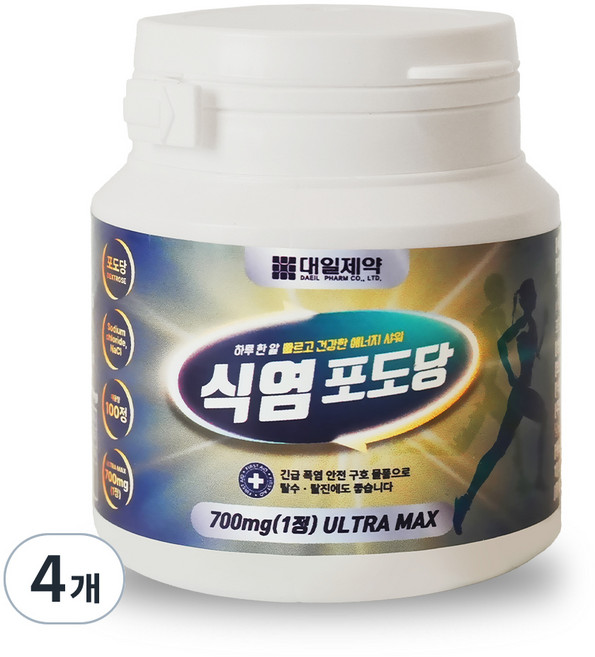 대일제약 울트라 맥스 식염포도당 캔디 100p, 70g, 4개