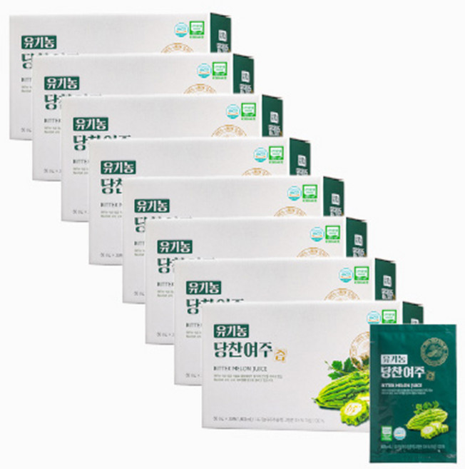 유기농 당찬 여주즙, 60ml, 240개