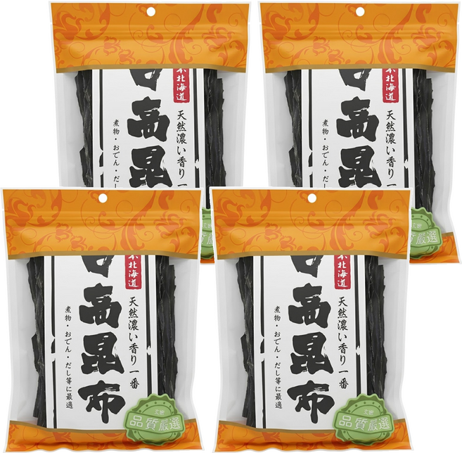 WON LAI WON 旺來旺 日本北海道日高昆布, 100g, 4包