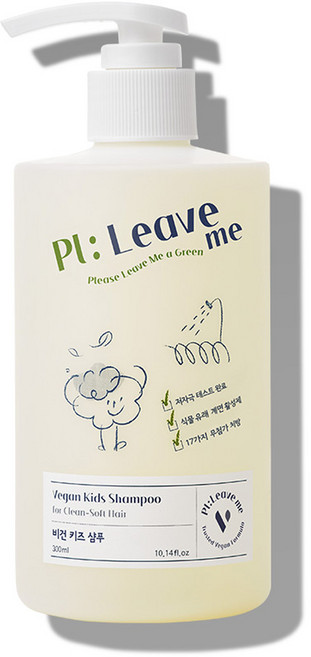 童用Vegan洗髮精, 300ml, 1瓶