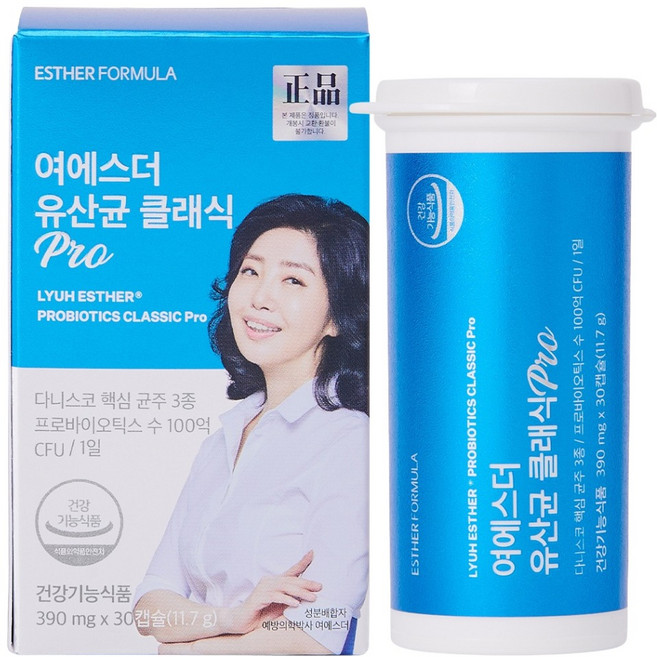 에스더포뮬러 여에스더 유산균 클래식 Pro 30캡슐, 1개, 30회분