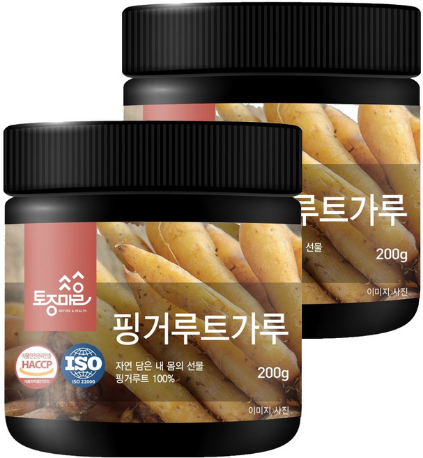 토종마을 핑거루트 건강 분말, 2개, 200g