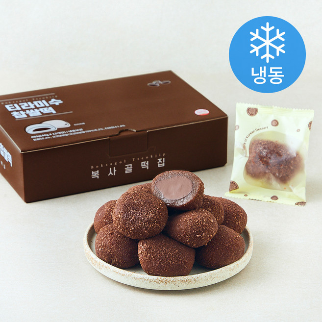 수라당 티라미수 찹쌀떡 (냉동), 40g, 12개입, 1박스