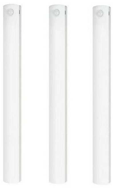 長型磁吸感應燈 12cm 黃光款, 3個